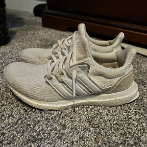 Adidas white ultraboosts 3.0